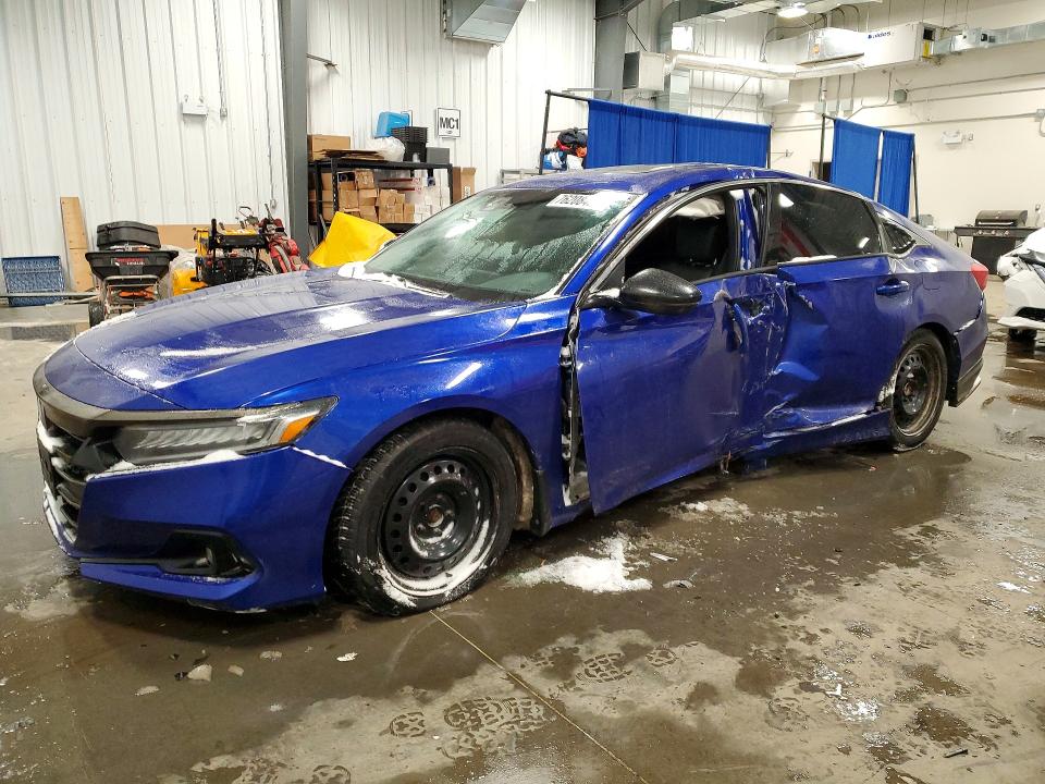 2022 HONDA ACCORD — VIN 1HGCV1F39NA801843