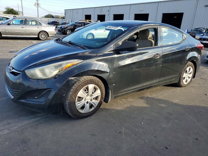 2016 HYUNDAI ELANTRA — VIN 5NPDH4AEXGH671555