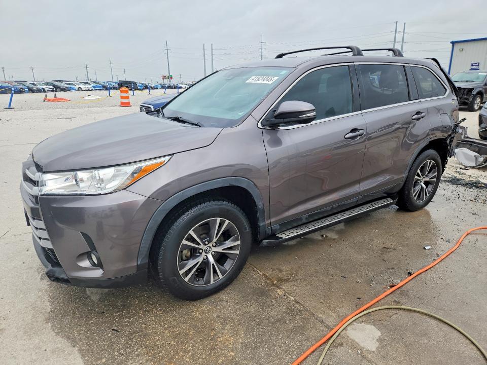 2019 TOYOTA HIGHLANDER — VIN 5TDZZRFH8KS292267
