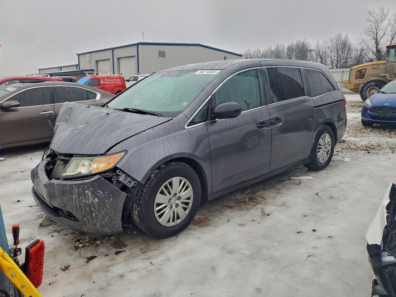 2016 HONDA ODYSSEY LX — VIN 5FNRL5H2XGB161355