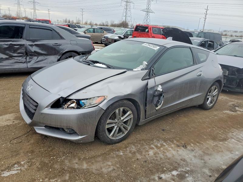 2011 HONDA CR-Z EX — VIN JHMZF1D65BS004657