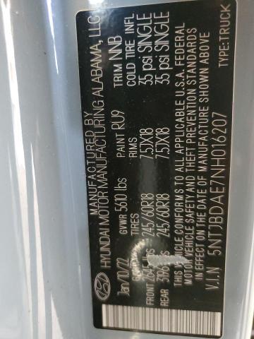 5NTJBDAE7NH016207