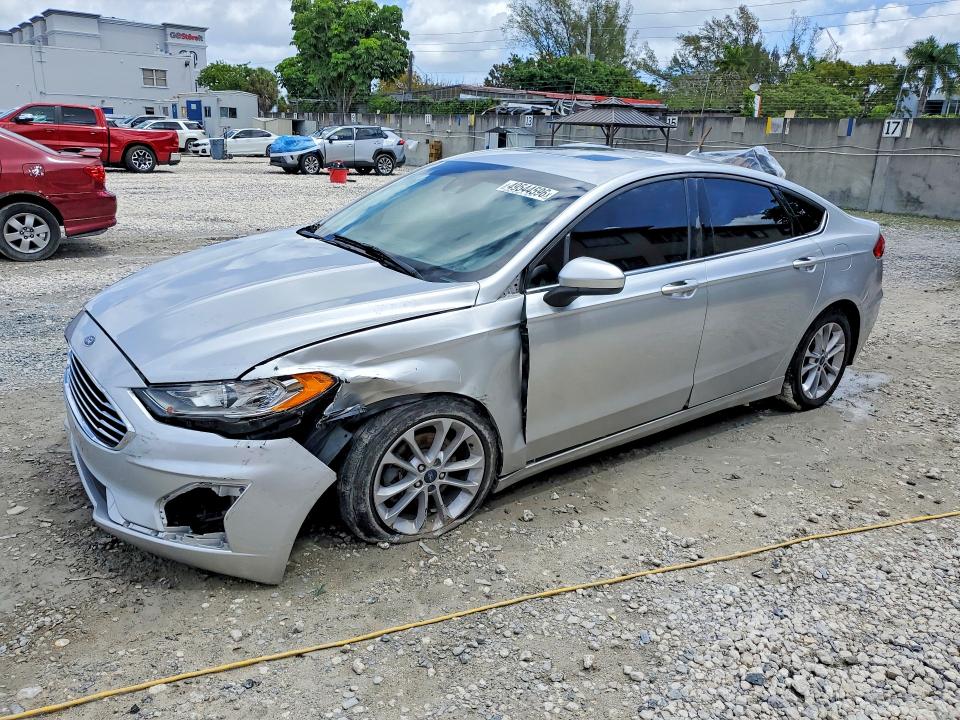 2019 FORD FUSION — VIN 3FA6P0HD8KR247157