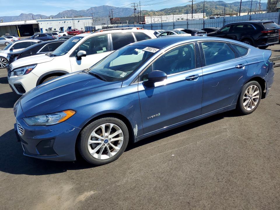 2019 FORD FUSION — VIN 3FA6P0LU6KR126277