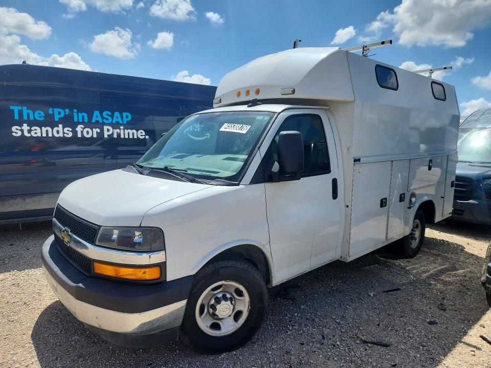 2019 CHEVROLET EXPRESS G3500 — VIN 1GB0GRFG6K1249909