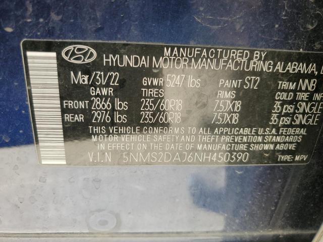 5NMS2DAJ6NH450390