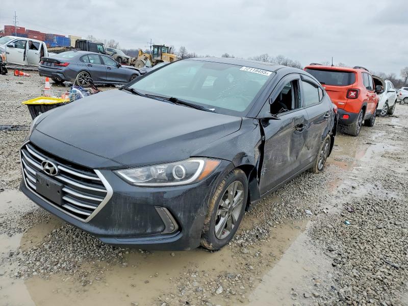 2018 HYUNDAI ELANTRA SE — VIN 5NPD84LF9JH352404