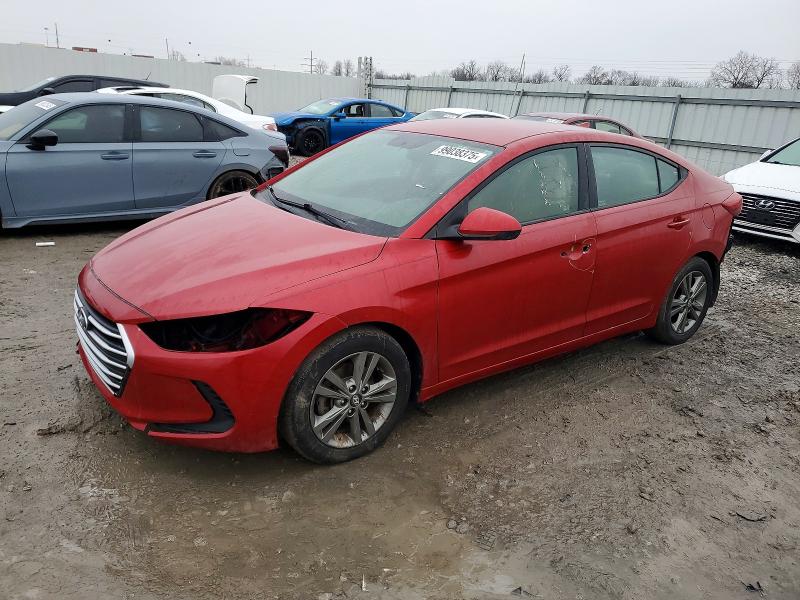2017 HYUNDAI ELANTRA SE — VIN 5NPD84LFXHH186050