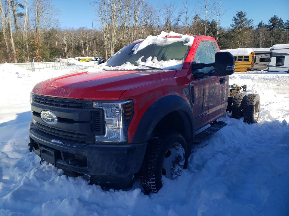 2019 FORD F550 SUPER — VIN 1FDUF5HT8KDA08401