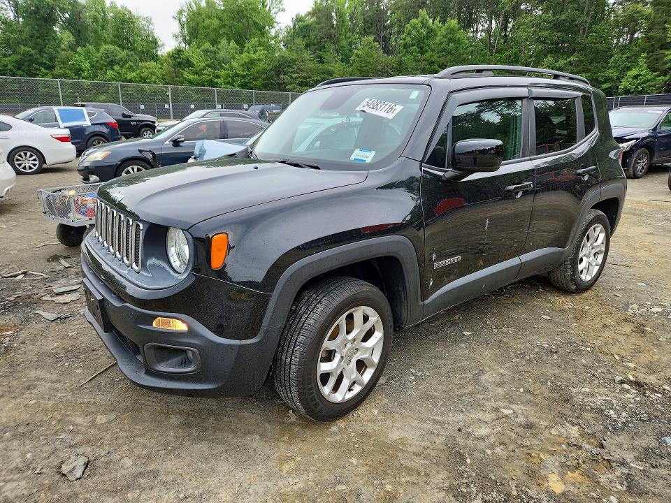 2017 JEEP RENEGADE — VIN ZACCJBBB7HPG59042