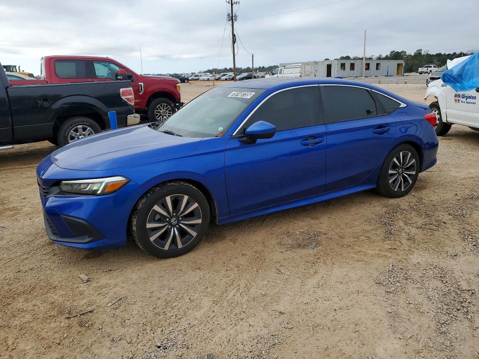 2022 HONDA CIVIC — VIN 2HGFE1F75NH320635