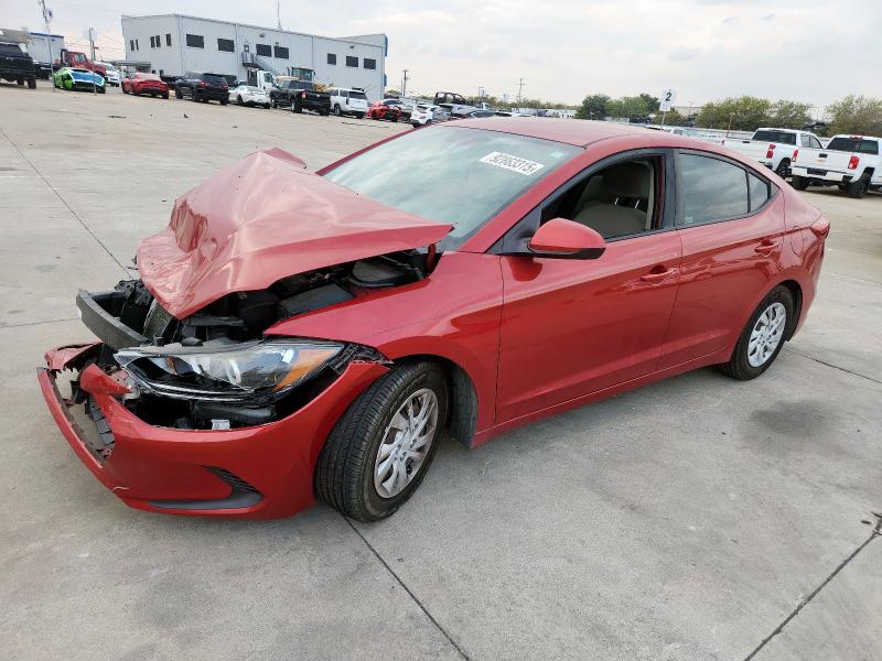 2018 HYUNDAI ELANTRA — VIN 5NPD74LF0JH395869
