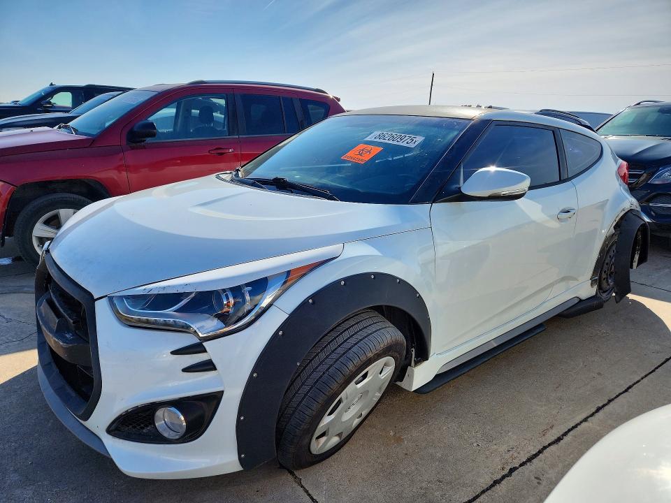 2016 HYUNDAI VELOSTER T — VIN KMHTC6AE3GU284109
