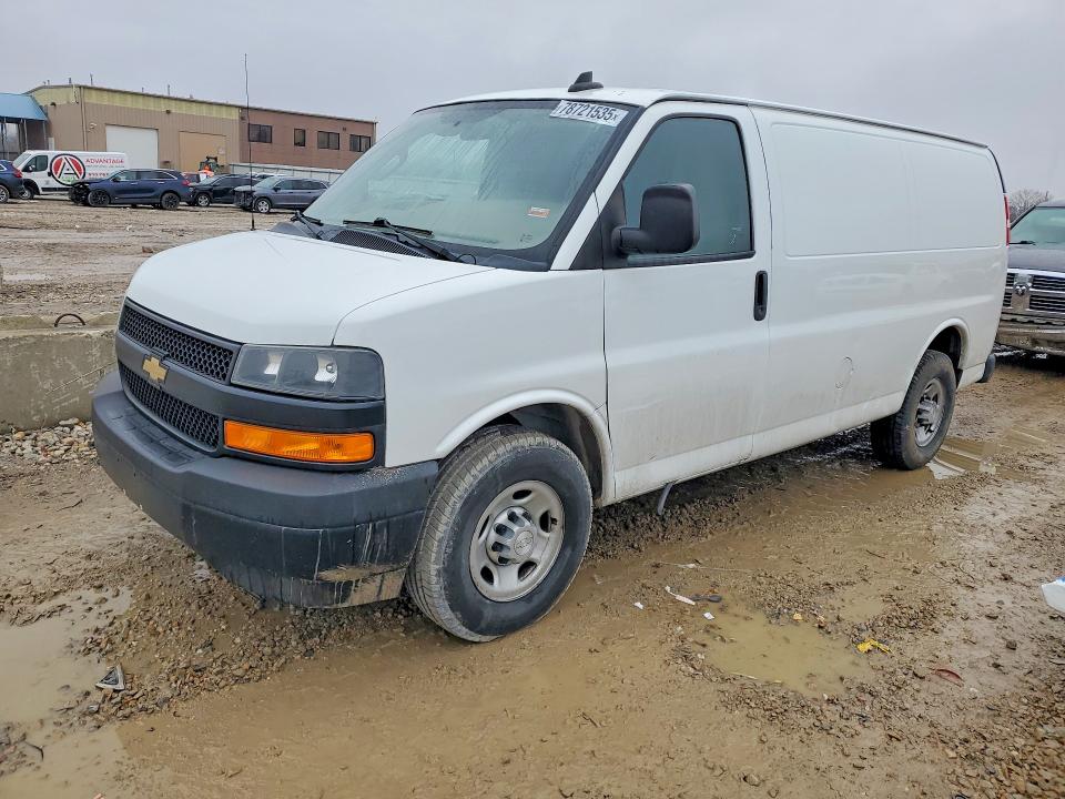 2019 CHEVROLET EXPRESS G2500 — VIN 1GCWGAFG6K1252512