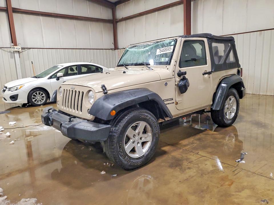 2016 JEEP WRANGLER S — VIN 1C4GJWAG2GL234224
