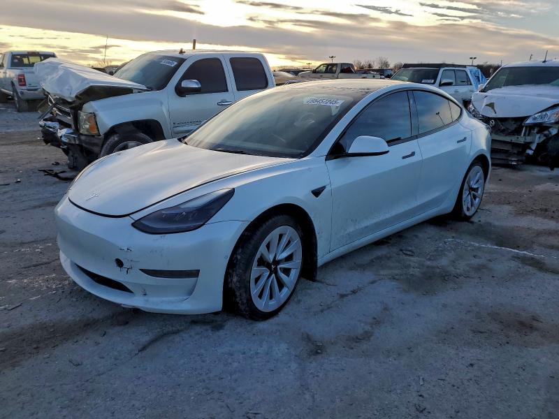 2022 TESLA MODEL 3 — VIN 5YJ3E1EB9NF111721