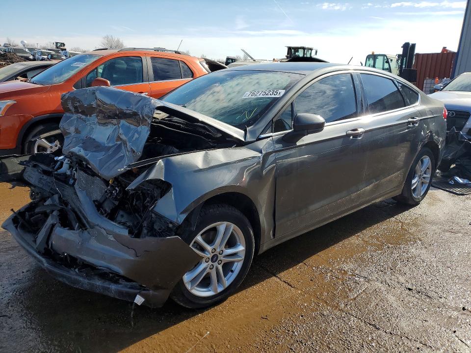 2018 FORD FUSION — VIN 3FA6P0H76JR109853