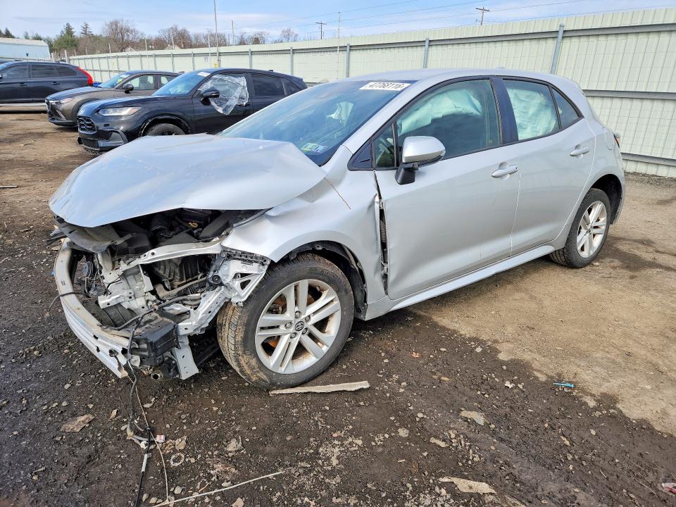 2019 TOYOTA COROLLA HATCHBACK — VIN JTNK4RBE0K3056785