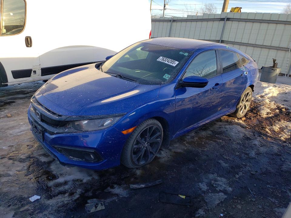 2021 HONDA CIVIC — VIN 2HGFC2F86MH547562