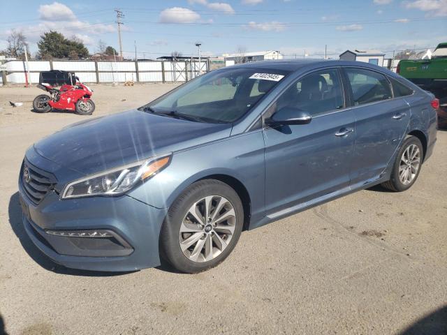 2017 HYUNDAI SONATA SPO — VIN 5NPE34AF3HH518884