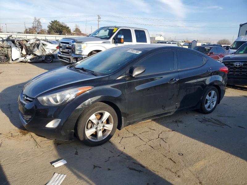2013 HYUNDAI ELANTRA GL — VIN 5NPDH4AE4DH408375