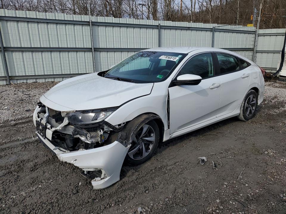 2019 HONDA CIVIC — VIN 19XFC2F67KE027134