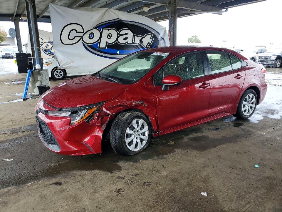 2022 TOYOTA COROLLA — VIN JTDEPMAE9NJ212271