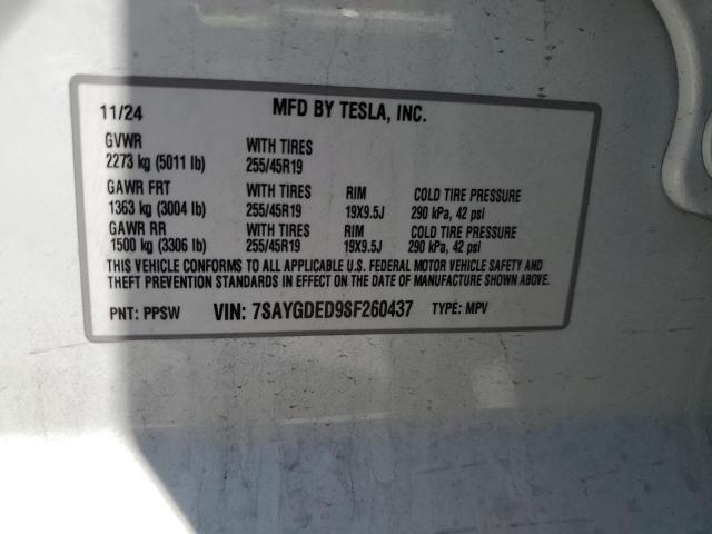 7SAYGDED9SF260437