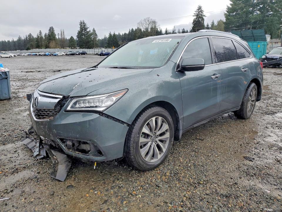2015 ACURA MDX — VIN 5FRYD4H40FB020621