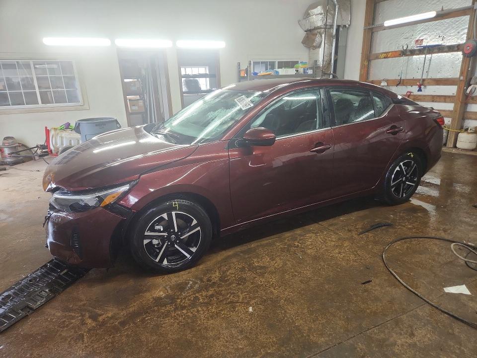 2025 NISSAN SENTRA — VIN 3N1AB8CV4SY295183