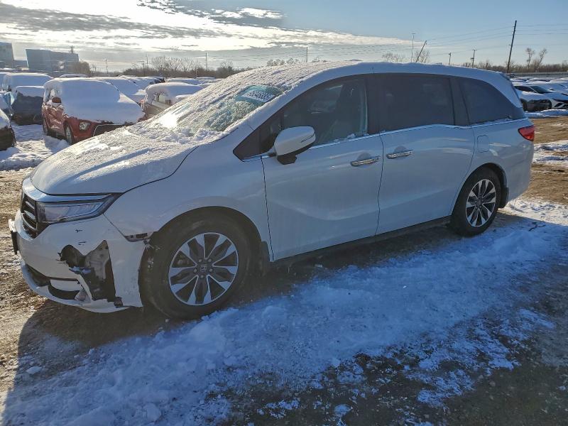 2021 HONDA ODYSSEY EX — VIN 5FNRL6H72MB032717