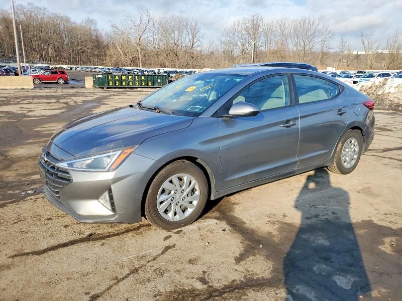 2019 HYUNDAI ELANTRA — VIN KMHD74LF7KU791042