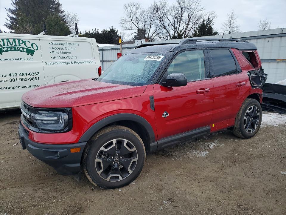 2021 FORD BRONCO SPORT — VIN 3FMCR9C69MRA96221