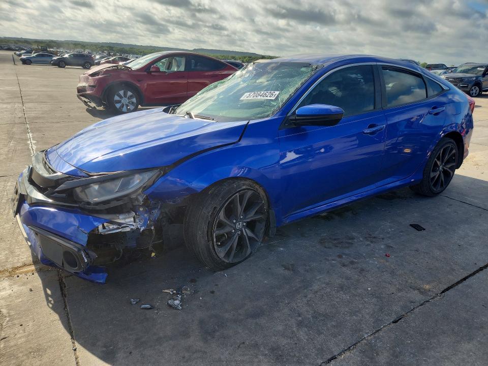 2020 HONDA CIVIC — VIN 19XFC2F80LE001140