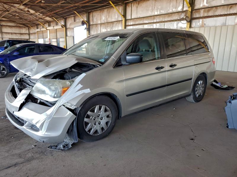 2007 HONDA ODYSSEY LX — VIN 5FNRL38257B097214
