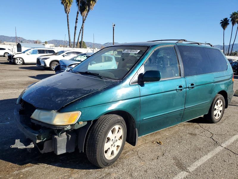 2002 HONDA ODYSSEY EX — VIN 2HKRL18622H501362