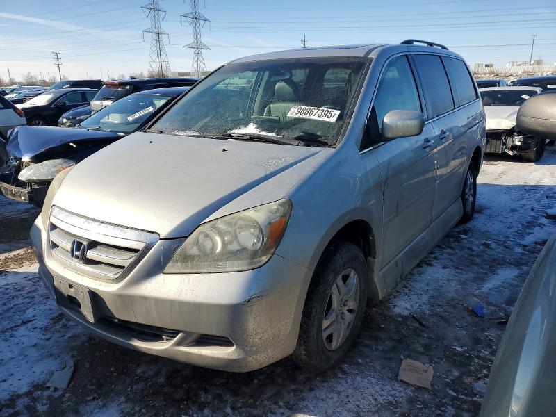 2007 HONDA ODYSSEY EX — VIN 5FNRL38767B444836