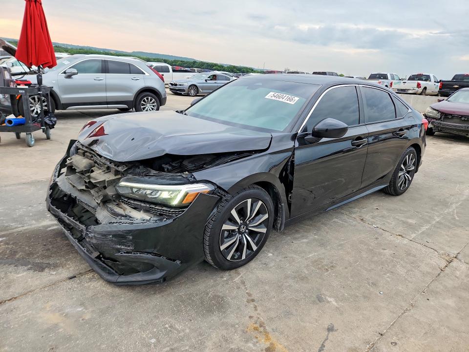 2022 HONDA CIVIC — VIN 2HGFE1F75NH323759