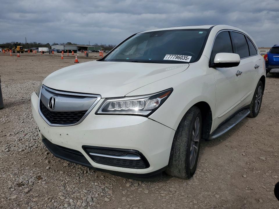 2016 ACURA MDX — VIN 5FRYD3H42GB020504