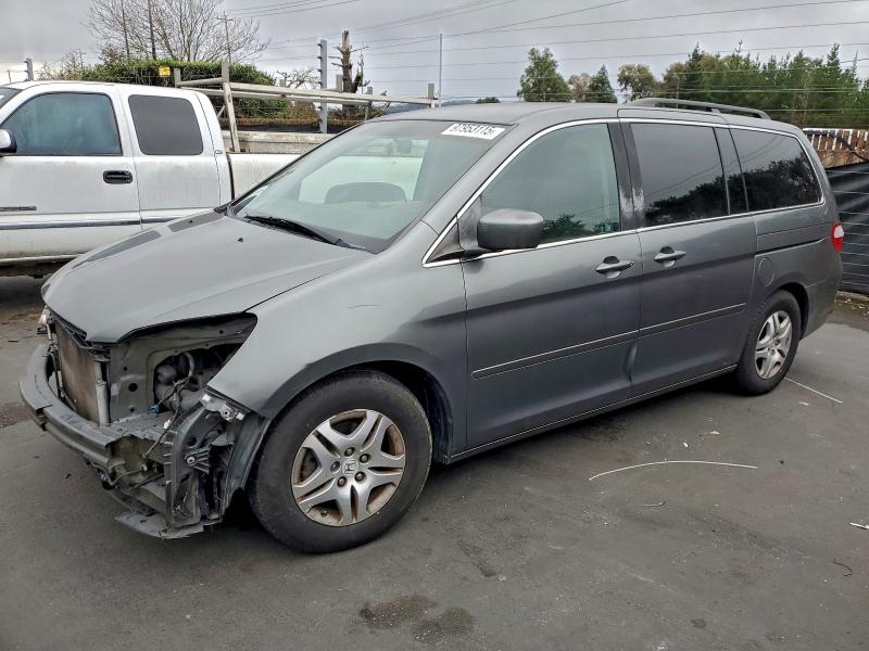 2007 HONDA ODYSSEY EX — VIN 5FNRL38417B437752
