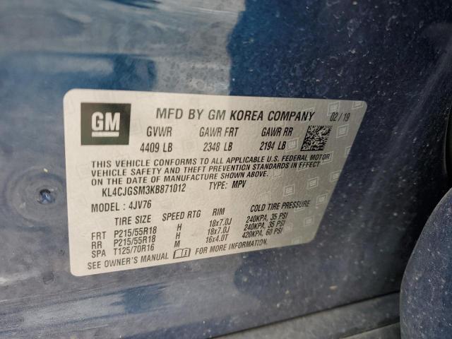 KL4CJGSM3KB871012