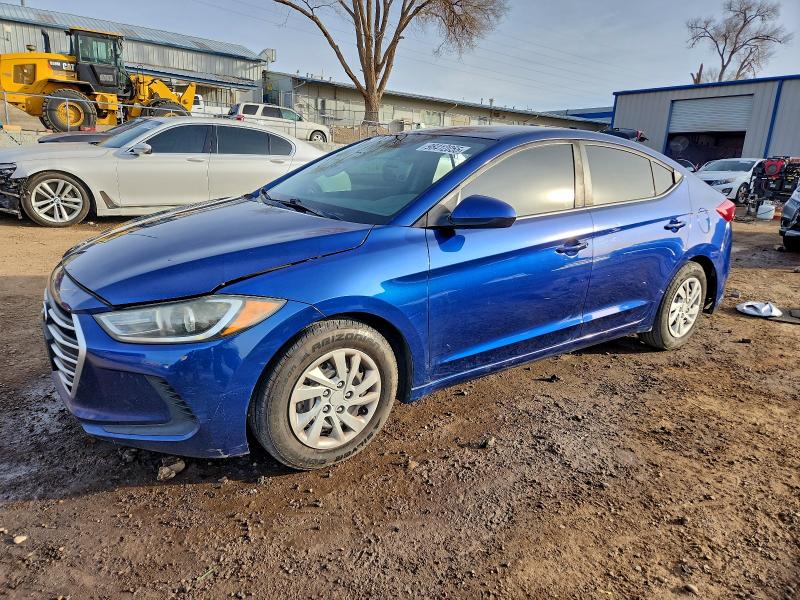 2017 HYUNDAI ELANTRA SE — VIN 5NPD74LF7HH155213