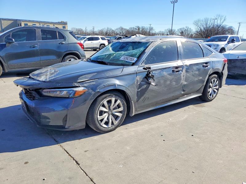 2025 HONDA CIVIC — VIN 2HGFE2F22SH566273