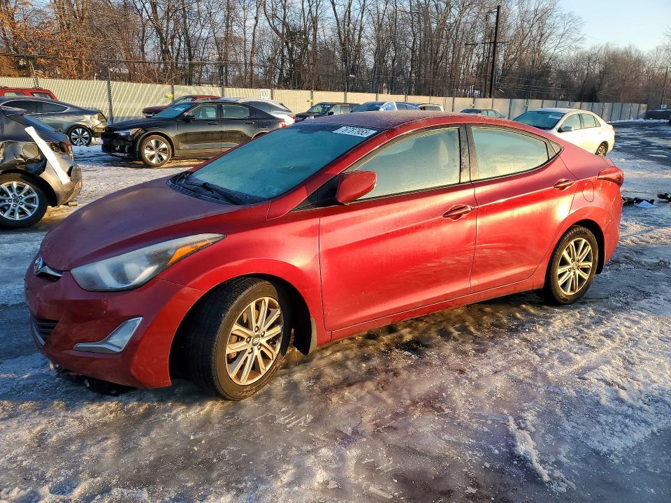 2015 HYUNDAI ELANTRA SE — VIN 5NPDH4AE9FH625620