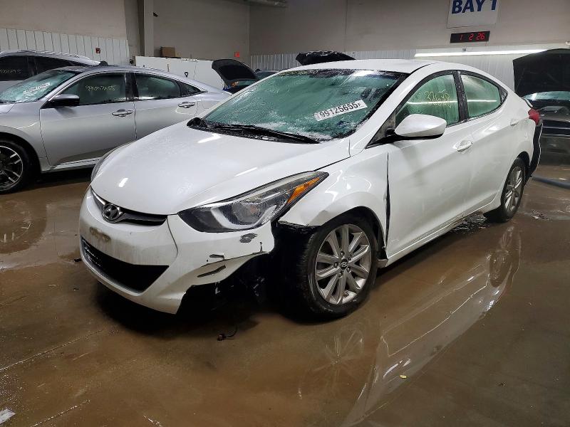 2016 HYUNDAI ELANTRA — VIN 5NPDH4AE6GH652954