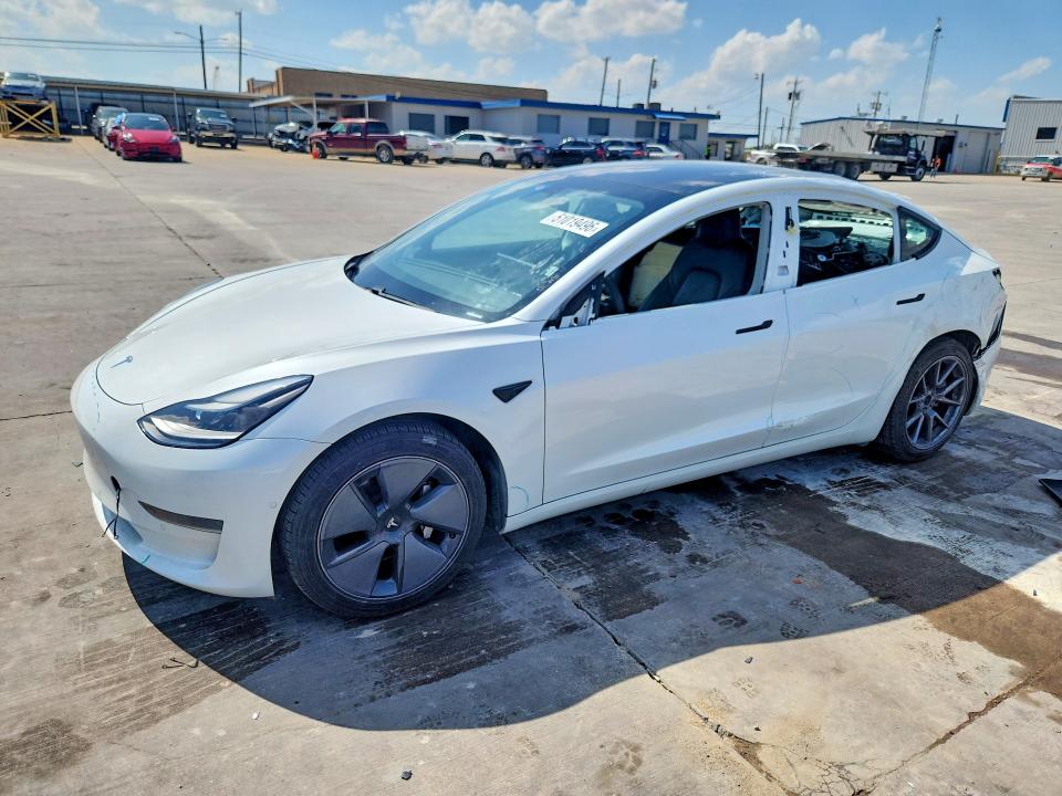 2021 TESLA MODEL 3 — VIN 5YJ3E1EA5MF053693