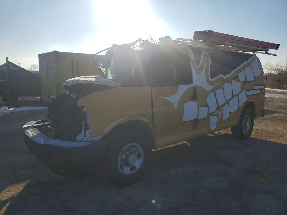2019 CHEVROLET EXPRESS G2500 — VIN 1GCWGAFG8K1142819