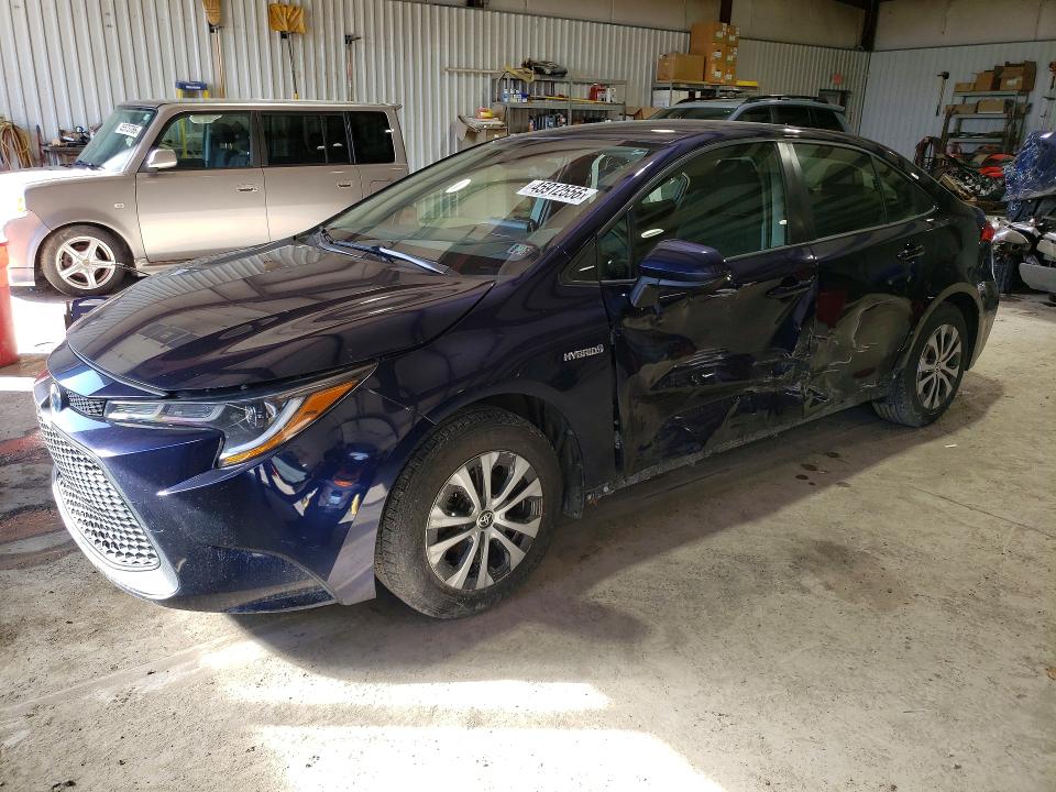 2021 TOYOTA COROLLA HYBRID — VIN JTDEAMDE9MJ016147