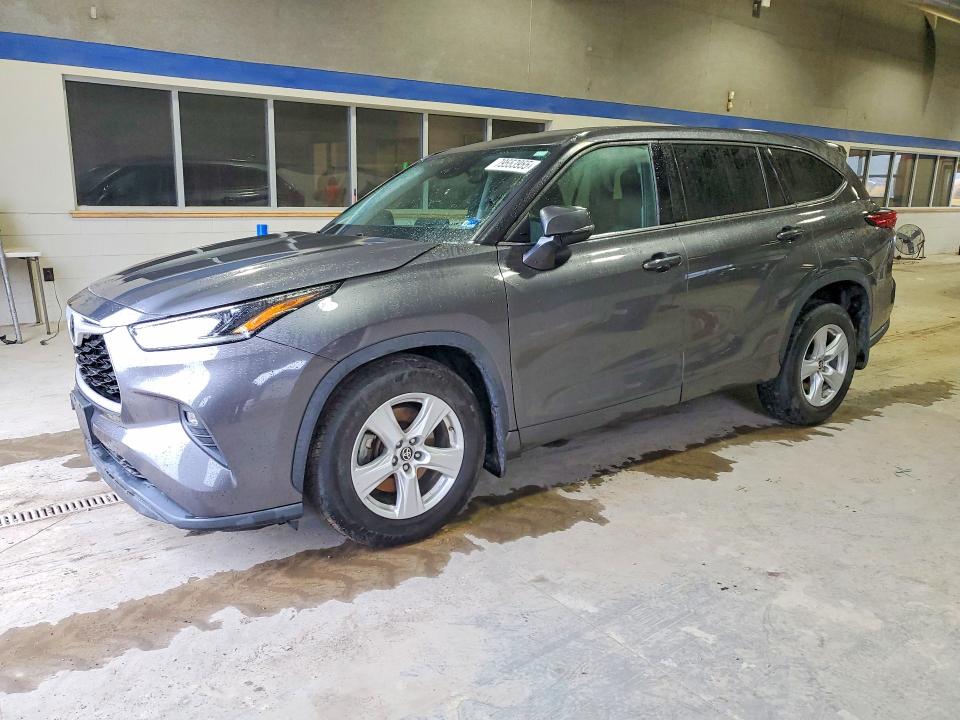 2021 TOYOTA HIGHLANDER — VIN 5TDBZRBH0MS545608