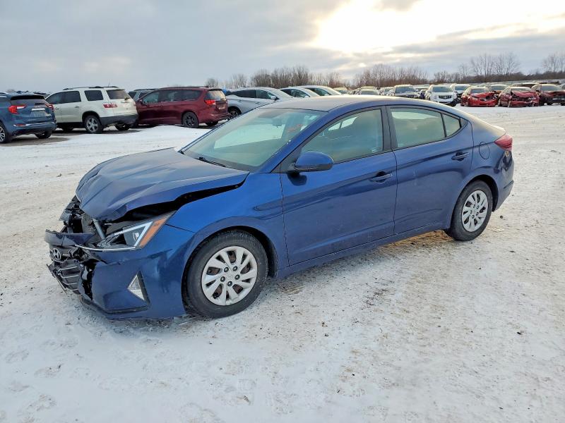 2019 HYUNDAI ELANTRA — VIN 5NPD74LF0KH488442